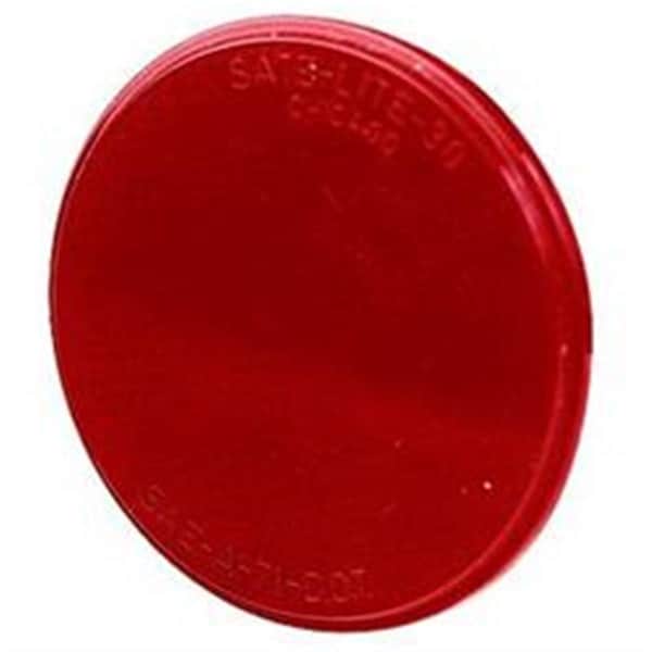 Powerhouse V475R Round Reflector- Amber PO3032706 - main